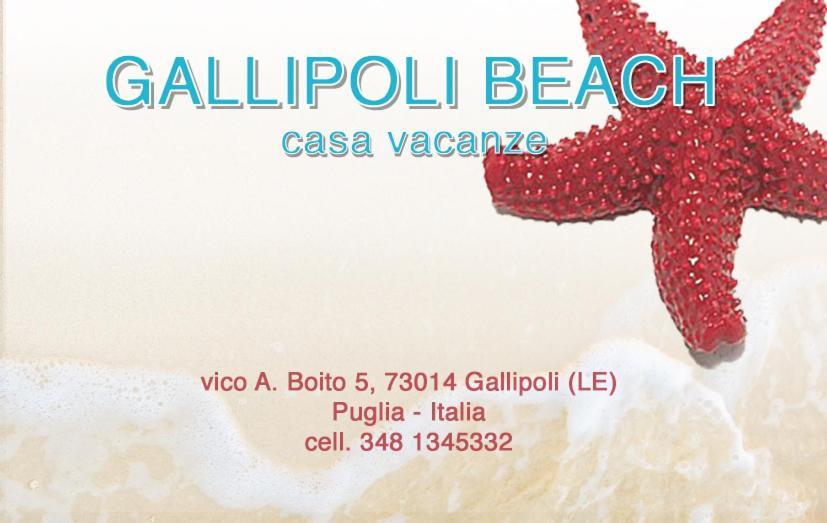 Gallipoli Beach Eksteriør billede