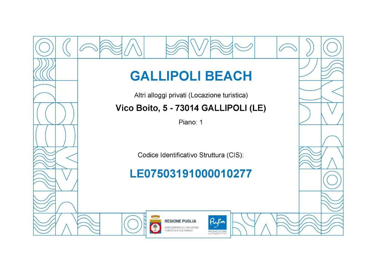 Gallipoli Beach Eksteriør billede